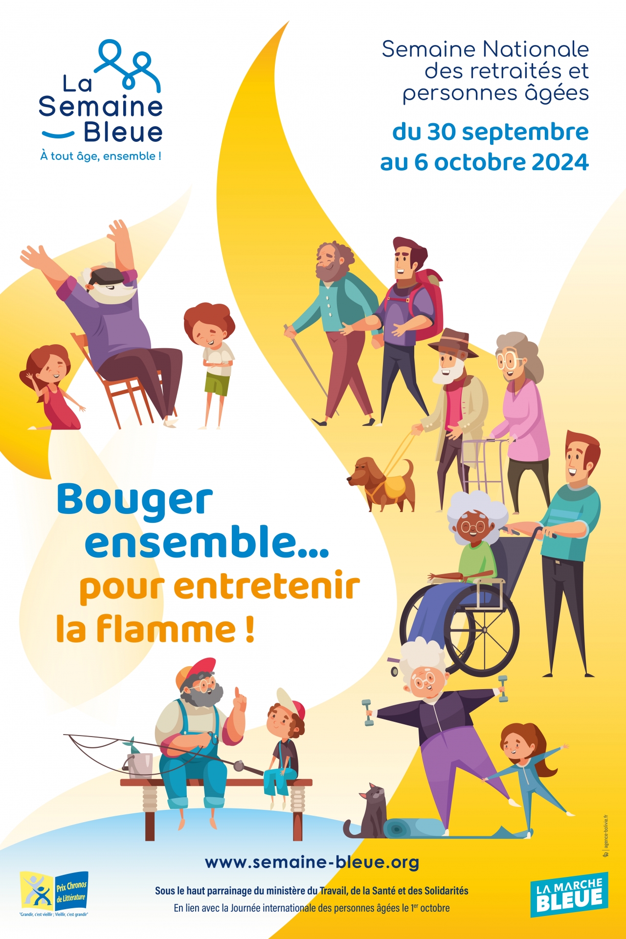 Bouger ensemble... pour entretenir la flamme !